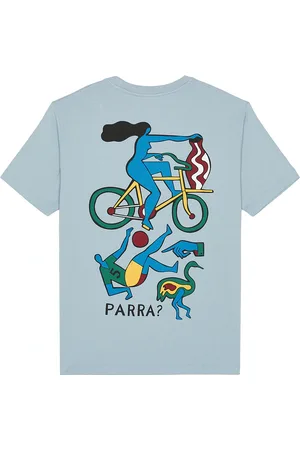 By Parra Vase Delivery T-Shirt in - Baby Blue. Size L (also in M).