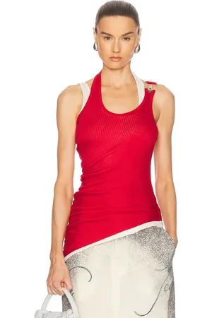 Jean Paul Gaultier Tank Top in - Red. Size L (also in M, S, XL, XS, XXS).