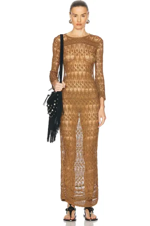 Isabel Marant Paloma Dress in - Metallic . Size 34 (also in 36, 38, 40, 42).