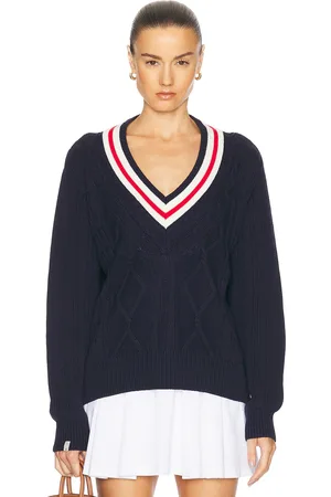 The Upside Renshaw Josette V Neck Sweater in - . Size L (also in M, S, XS).