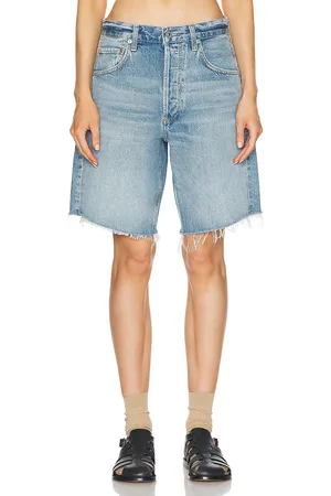 Citizens of Humanity Ayla Short in - Denim-Light. Size 23 (also in 24, 25, 26, 27, 28, 29, 30, 31, 32, 34).