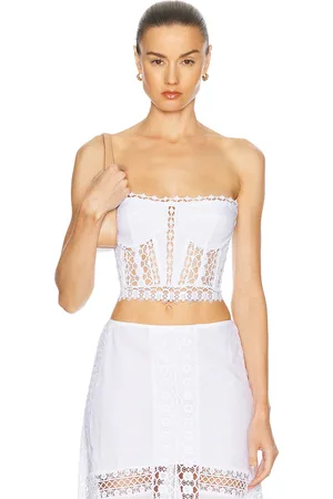 CHARO RUIZ IBIZA Azal Bustier Top in - . Size L (also in S, XS).