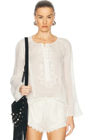 Isabel Marant Luciele Blouse in - White. Size 34 (also in 38).