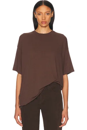 The Row Jockton Top in - Brown. Size L (also in XS).