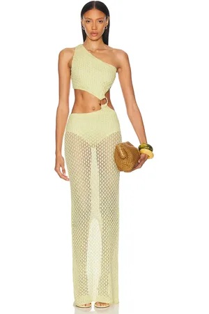 Bananhot Brie Dress in - Yellow. Size L (also in M, S, XS).