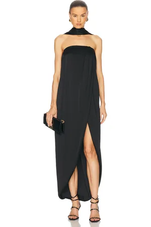 ALEXANDRE VAUTHIER Crepe Satin Maxi Dress in - . Size 34 (also in 36, 38, 40, 42, 44).