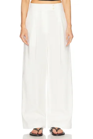 Jenni Kayne Newport Trouser in - Ivory. Size 0 (also in 4).
