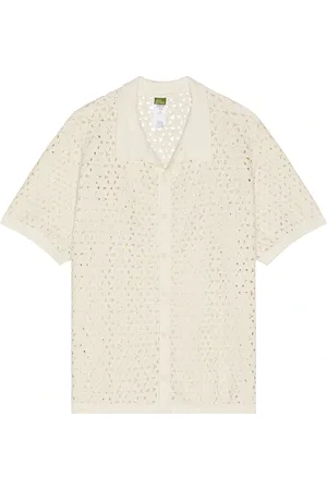 Agua Bendita Jared Shirt in Cream in - Cream. Size L (also in M, S).