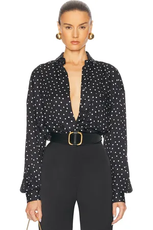 ALEXANDRE VAUTHIER Polka Dot Button Down Top in - . Size 34 (also in 36, 38, 40, 42, 44).
