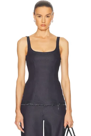 Marni Denim Tank Top in - Blue. Size 40 (also in 42, 44).