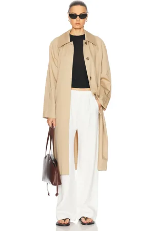 Jenni Kayne Leo Trench Coat in - Beige. Size L (also in M).