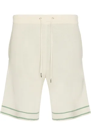 SER.O.YA Landon Knit Short in - Beige. Size L (also in M, S, XL/1X).