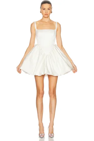 MARIANNA SENCHINA First Date Dress in - White. Size L (also in M, S, XS).