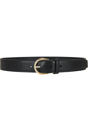 Saint Laurent Ceinture Croissant De Lune Belt in - Black. Size 65 (also in 70, 75, 80, 85, 90).