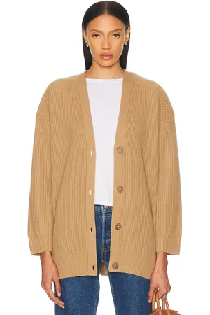 Jenni Kayne Cashmere Cocoon Cardigan in - Tan. Size L (also in M, S, XS).
