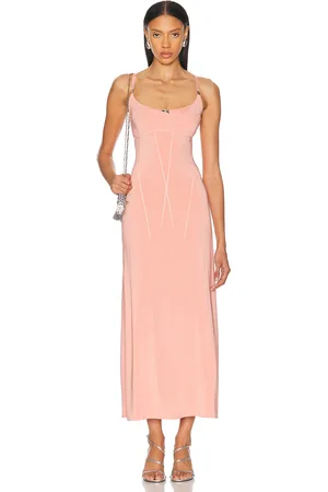 Paco rabanne Sleeveless Maxi Dress in - Blush. Size 38 (also in ).