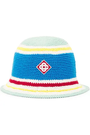 Casablanca Crochet Bucket Hat in - Multi. Size S/M (also in ).