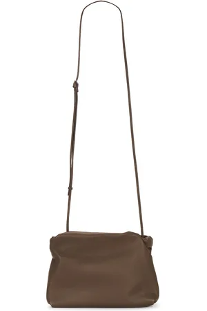 The Row Bourse Clutch in - Taupe. Size all.