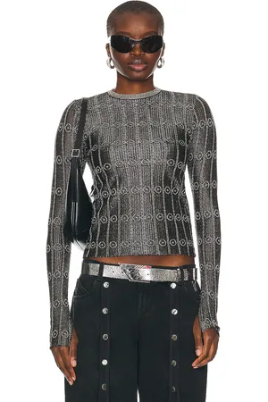 The Attico Light Sweater in - Black. Size 40 (also in ).