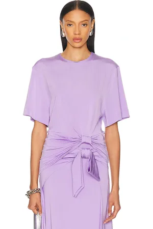 Paco rabanne Tie Short Sleeve Top in - . Size 36 (also in ).