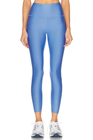 alo 7/8 High Waist Airlift Legging in - Blue. Size L (also in M, S).