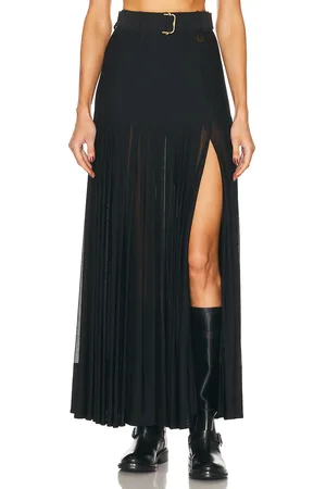 Burberry Pleated Long Skirt in - . Size 0 (also in 4, 6).