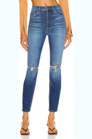 GRLFRND Kendall High Rise Stretch Skinny in - Denim-Medium. Size 27 (also in ).