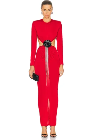 Ilkyaz Ozel Thea Dress in - Red. Size 36 (also in ).