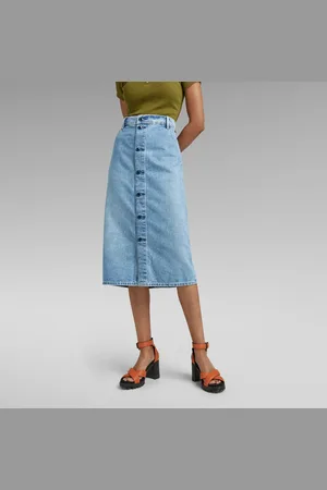 G-Star Premium Button Down Long Skirt - - Women