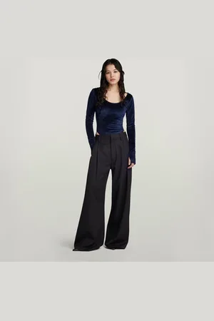 G-Star Loose Pleated Holiday Pants - - Women