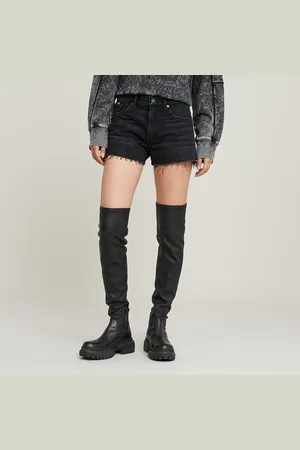 G-Star True Denim Shorts Raw Edge - - Women