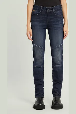 G-Star Ace 2.0 Biker Slim Straight Jeans - - Women