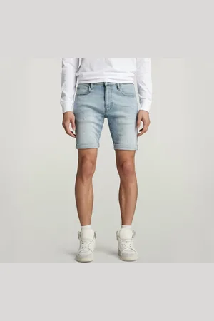 G-Star 3301 Slim Denim Shorts - - Men