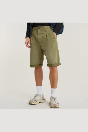 G-Star Pleated Chino Shorts - - Men