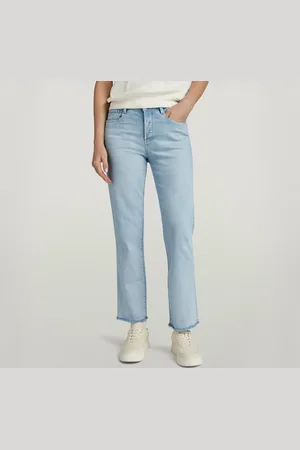 G-Star Strace Straight Cropped Jeans - - Women