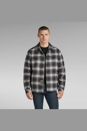 G-Star Check Overshirt - - Men