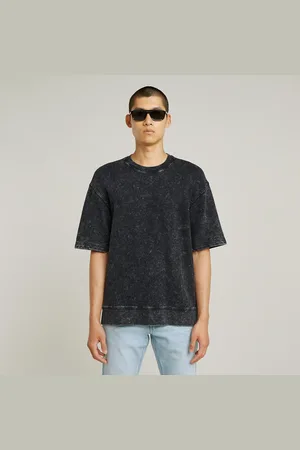 G-Star Acid Wash Loose Sweater - - Men
