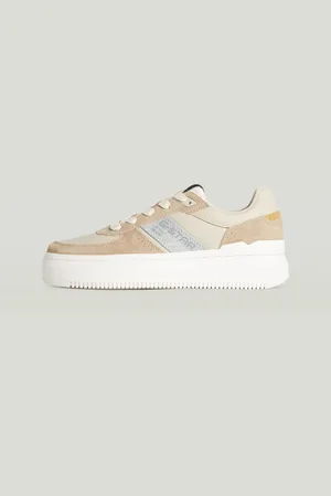 G-Star Eve Leather Denim Sneakers - - Women