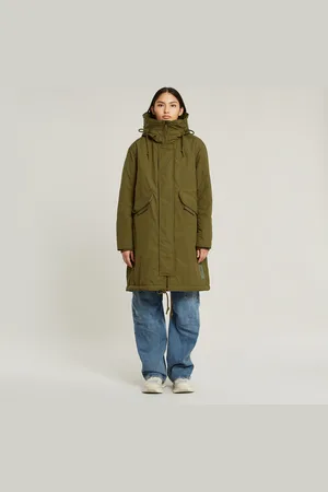 G-Star Hooded Fishtail Parka - - Women