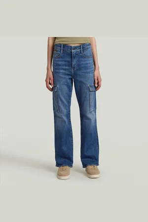 G-Star Girls Strace Straight Cargo Jeans - - girls