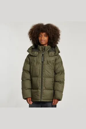 G-Star Boys Whistler Padded Hooded Jacket - - boys