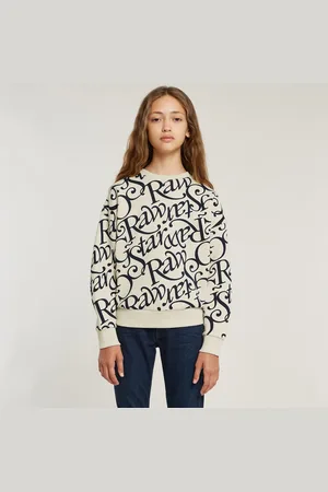 G-Star Girls Sweater Unbrushed - - girls