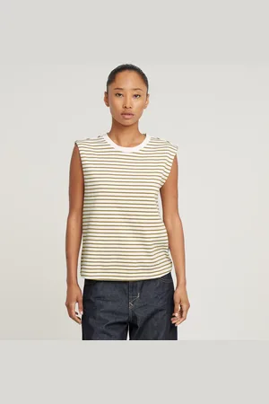 G-Star Stripe Boxy Top - - Women