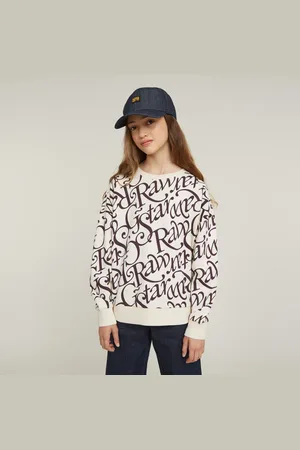 G-Star Girls Sweater Unbrushed - - girls