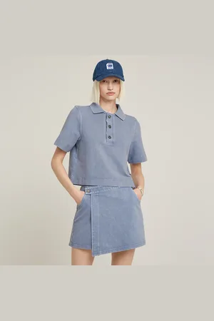 G-Star Overdyed Polo Sweater - - Women