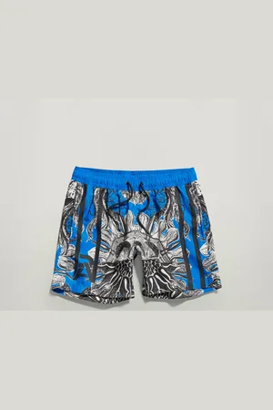 G-Star Dirik Jellyfish Allover Swim Shorts - - Men