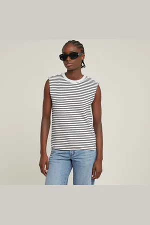 G-Star Stripe Boxy Top - - Women