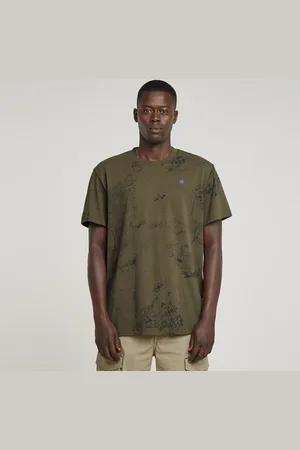 G-Star Wash Allover T-Shirt - - Men