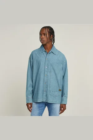 G-Star Long Pocket Boxy Fit Shirt - - Men