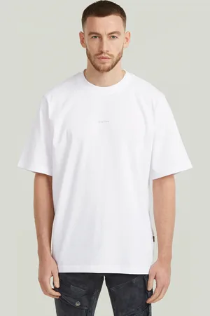 G-Star Center Chest Logo Loose Boxy T-Shirt - - Men
